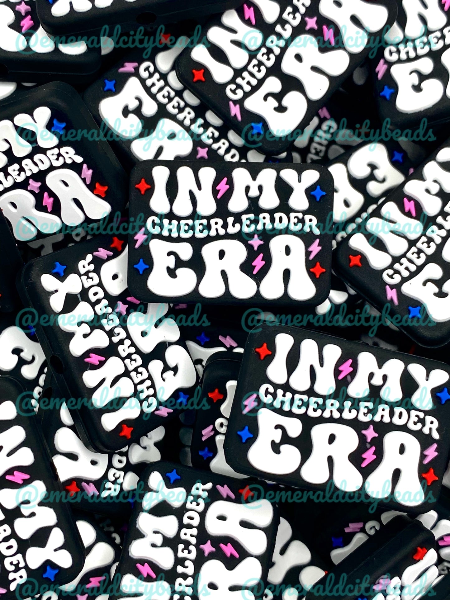 In My Cheerleader Era Focal Beads - ECBS EXCLUSIVE
