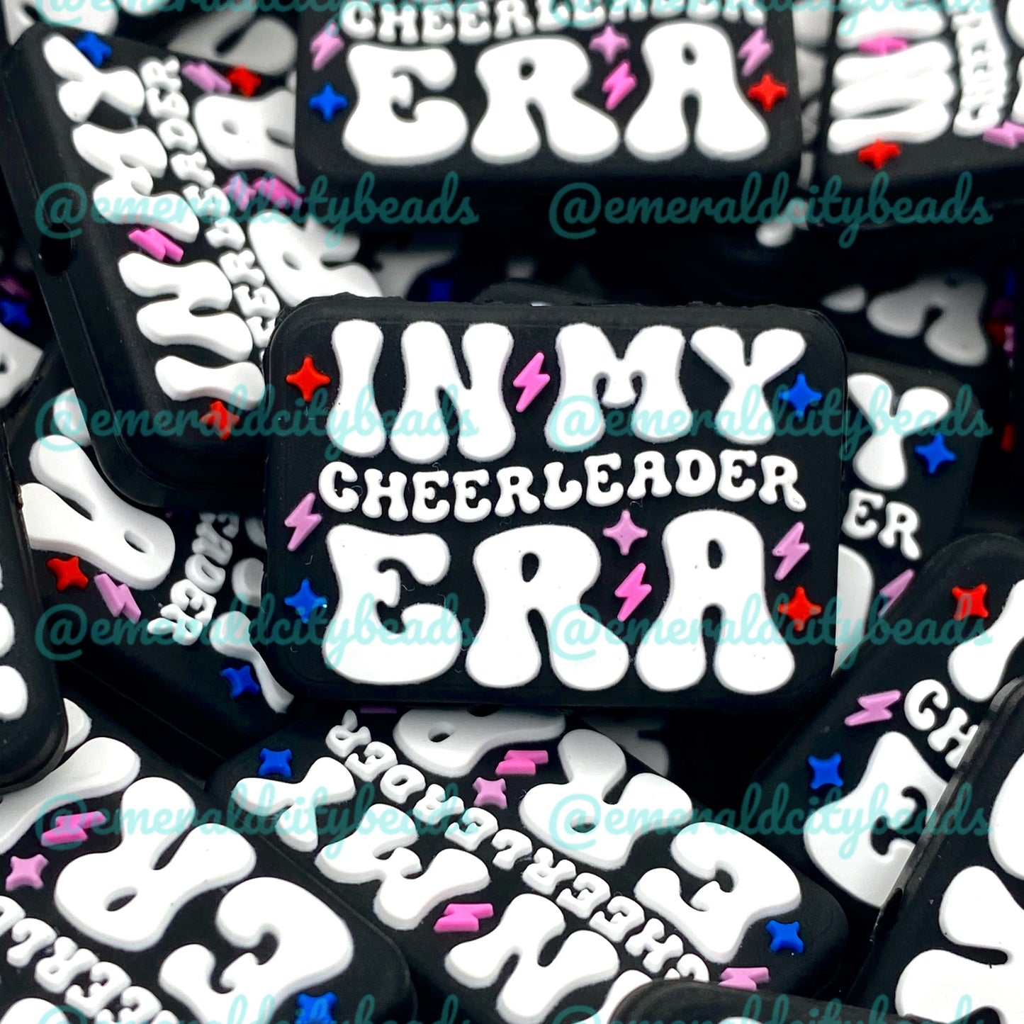 In My Cheerleader Era Focal Beads - ECBS EXCLUSIVE