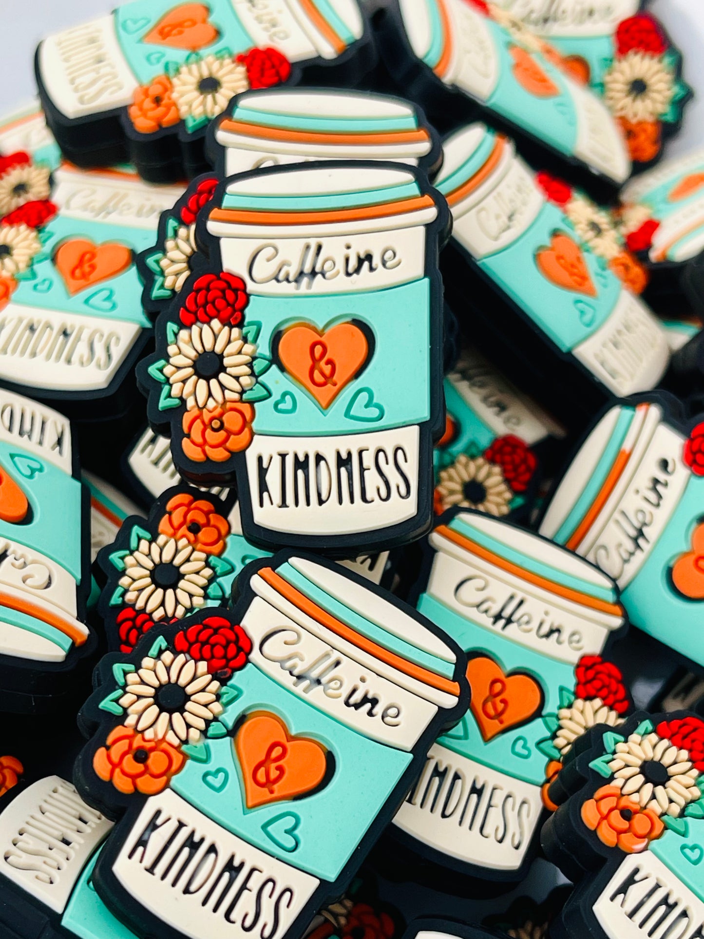 Caffeine and Kindness Focal Beads