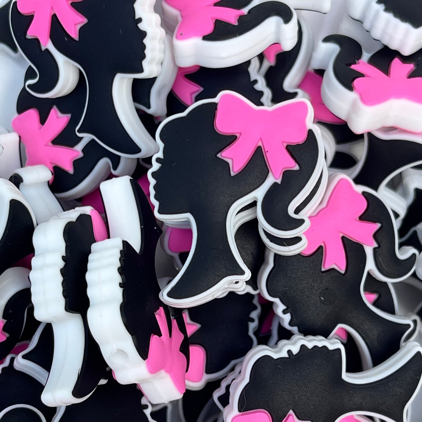 Barbie Silicone Focal Beads