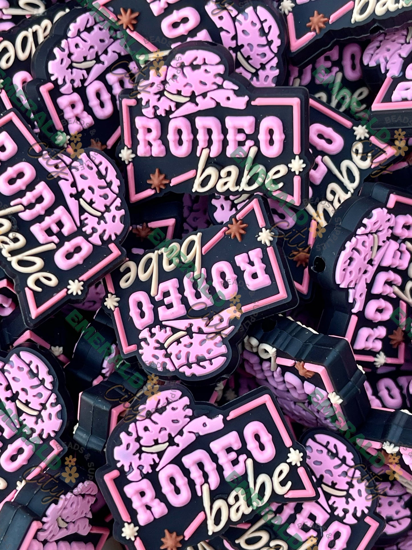 Rodeo Babe Silicone Focal Beads - ECBS EXCLUSIVE