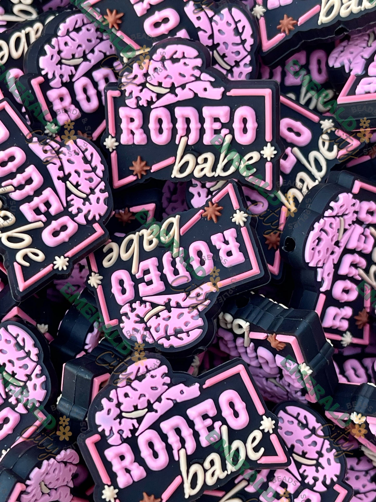 Rodeo Babe Silicone Focal Beads - ECBS EXCLUSIVE