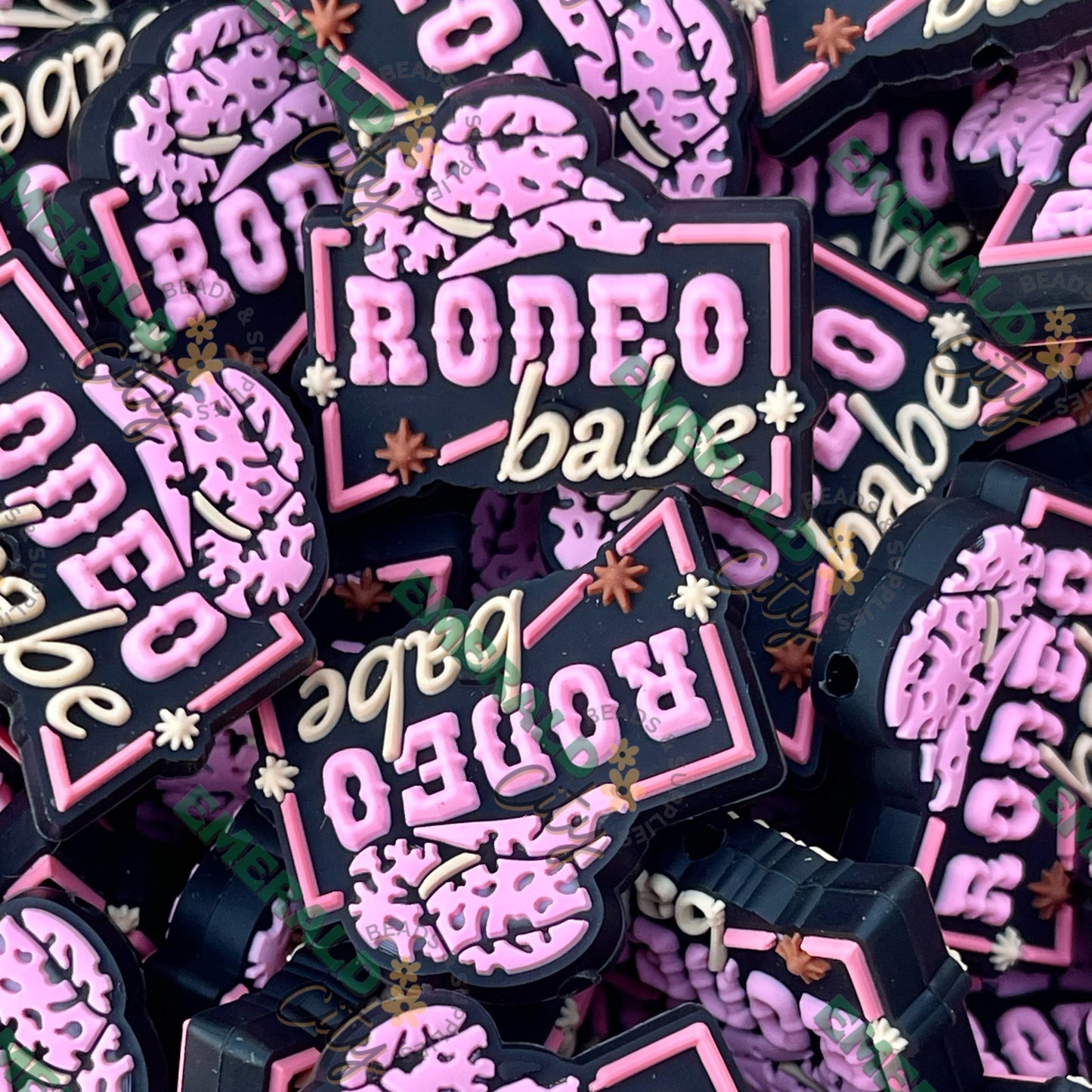 Rodeo Babe Silicone Focal Beads - ECBS EXCLUSIVE