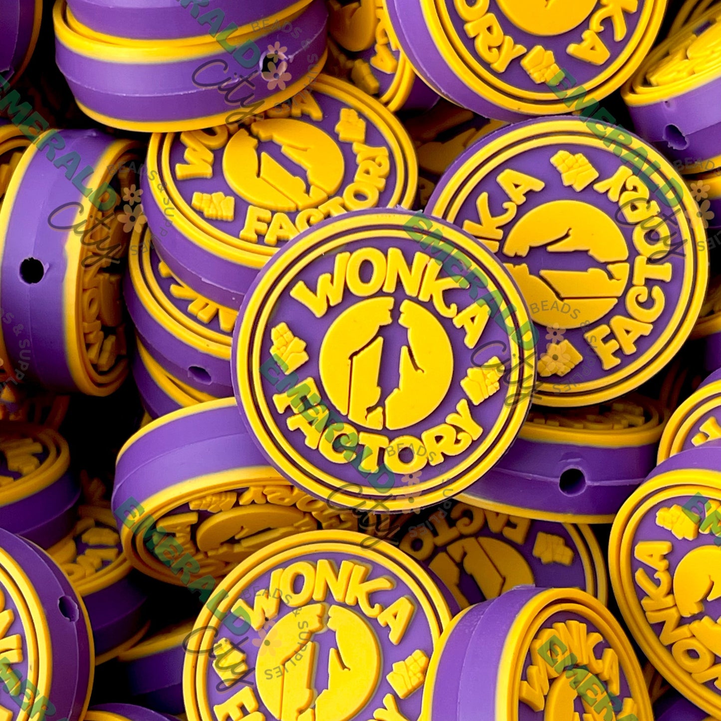 Scrumdiddlyumptious Silicone Focal Beads - ECBS EXCLUSIVE