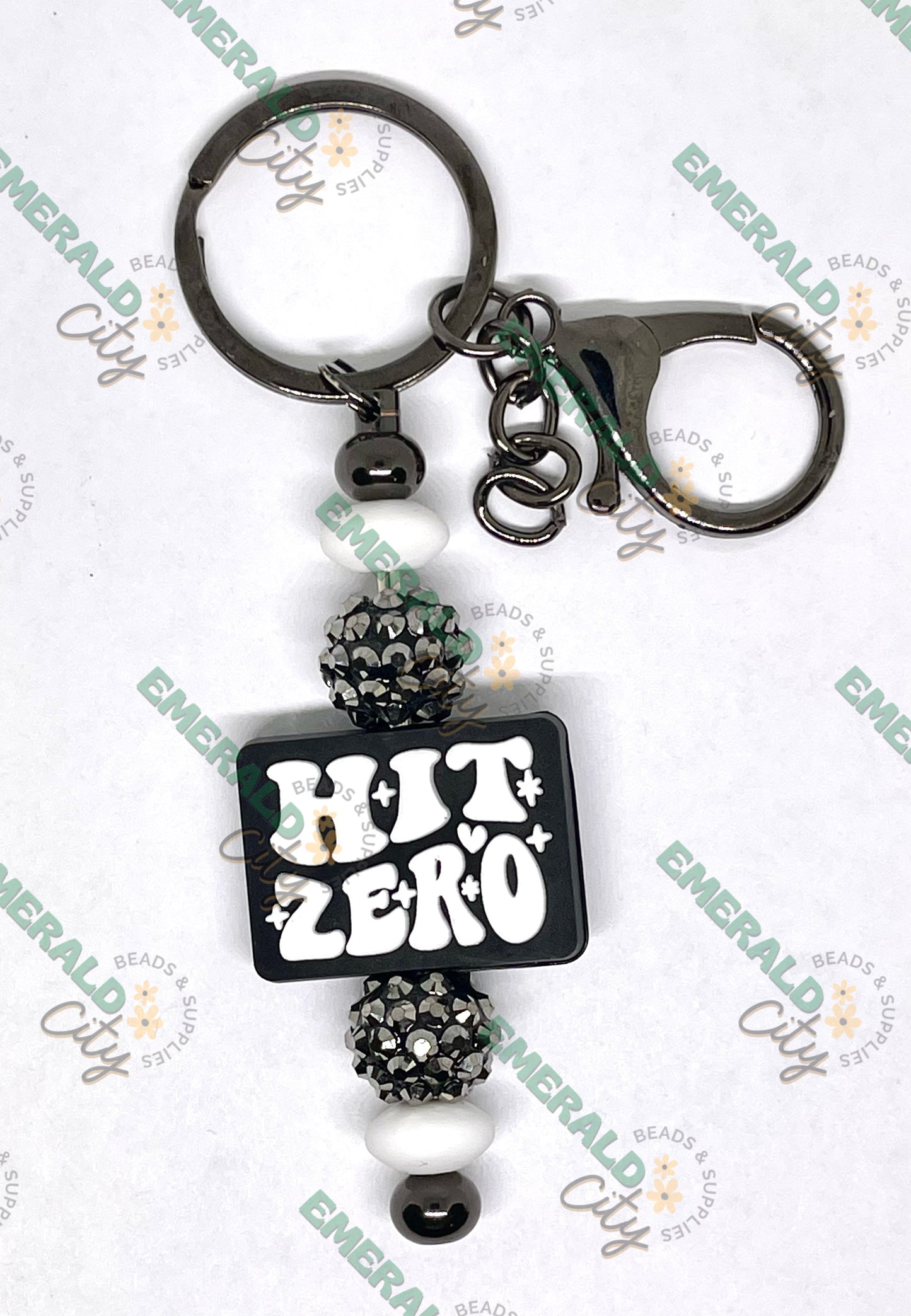Hit Zero Focal Beads - ECBS EXCLUSIVE | Cheerleader Beads | Cheer Gifts | Cheerleader
