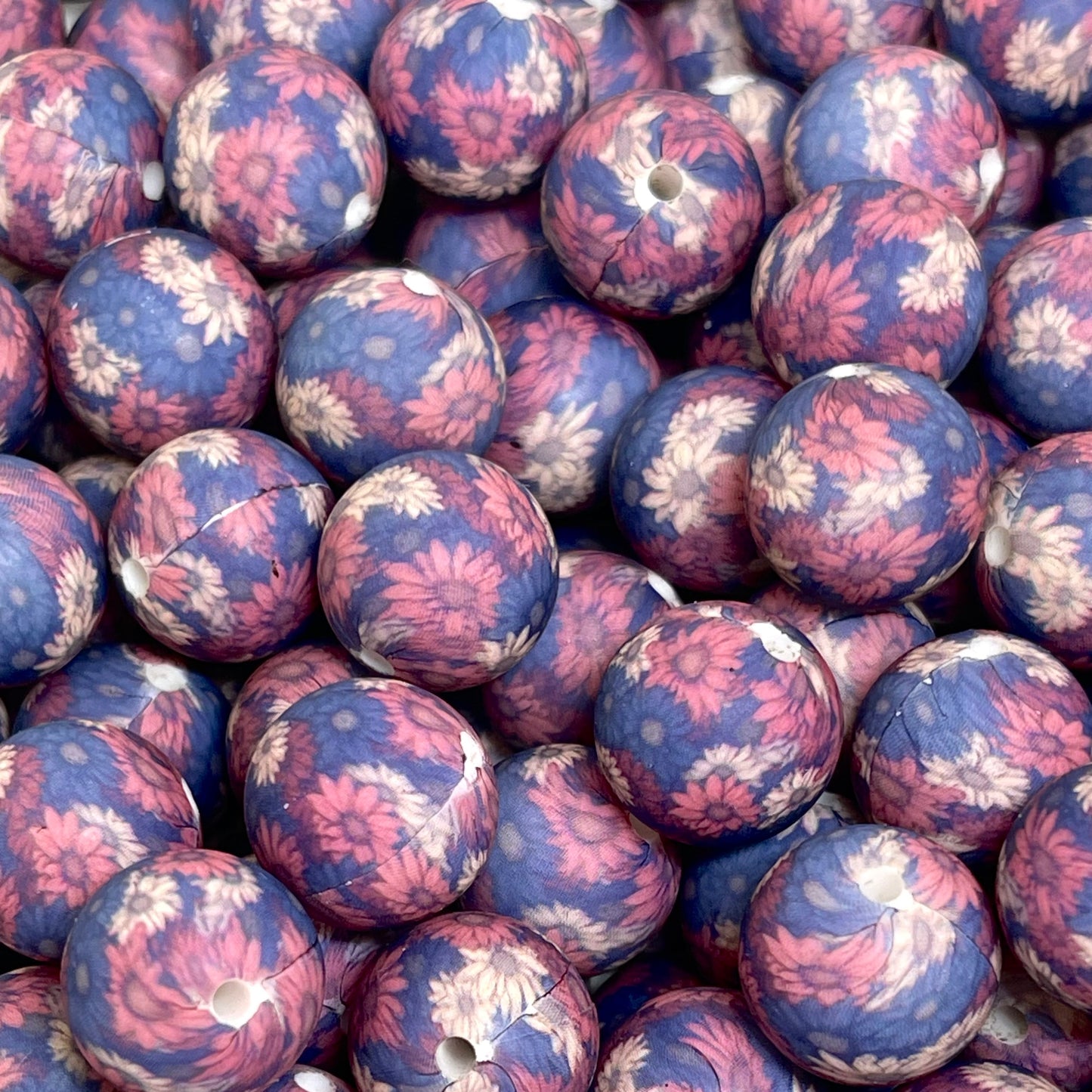 Nothing But Flowers Printed Beads