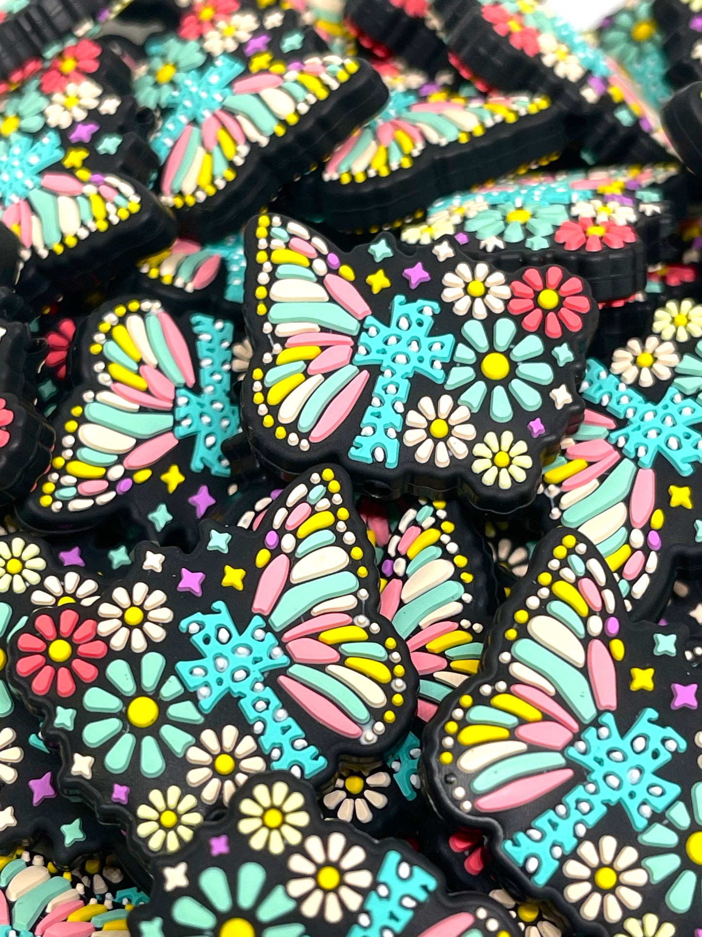 Butterfly Cross Focal Beads
