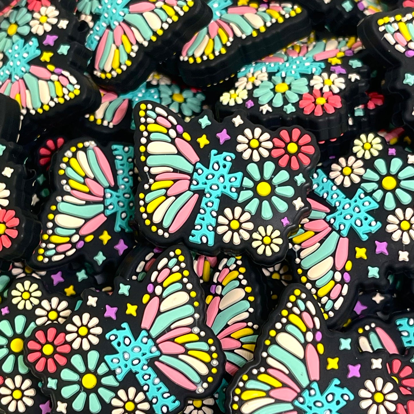 Butterfly Cross Focal Beads