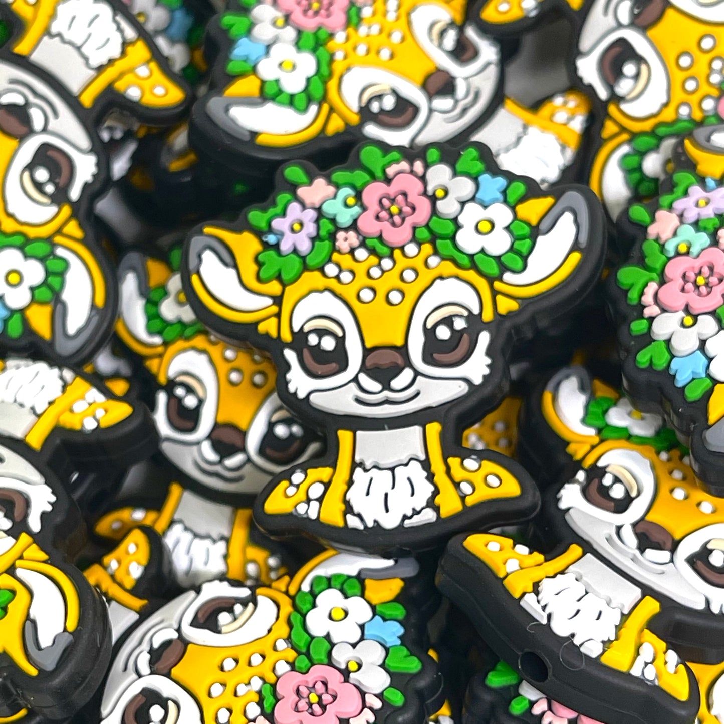 Majestic Deer Focal Beads