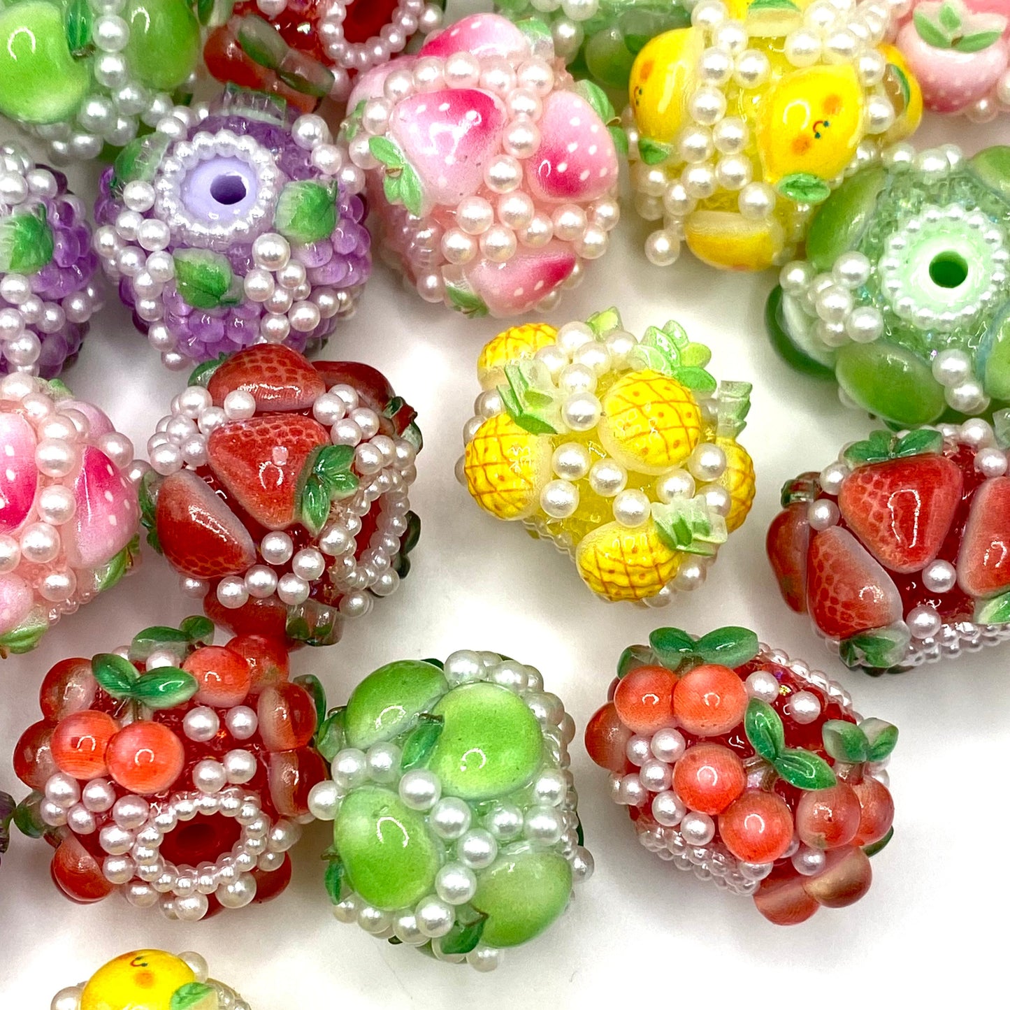 Fruit Vibes Fancy Polymer Clay Beads