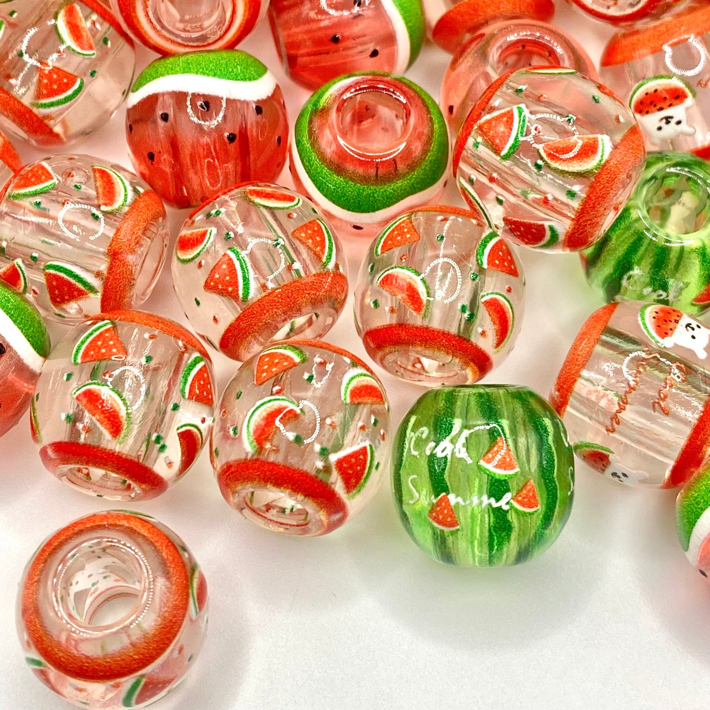 I Love Summer so Berry Much Acrylic Beads