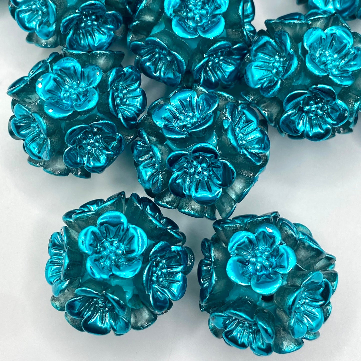 Flowers Don't Tell, They Show Fancy Beads