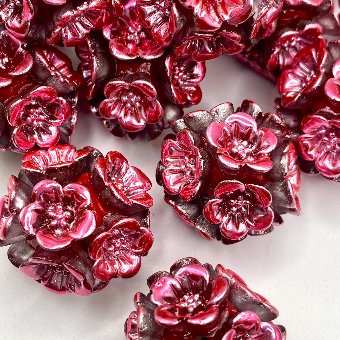 Flowers Don't Tell, They Show Fancy Beads