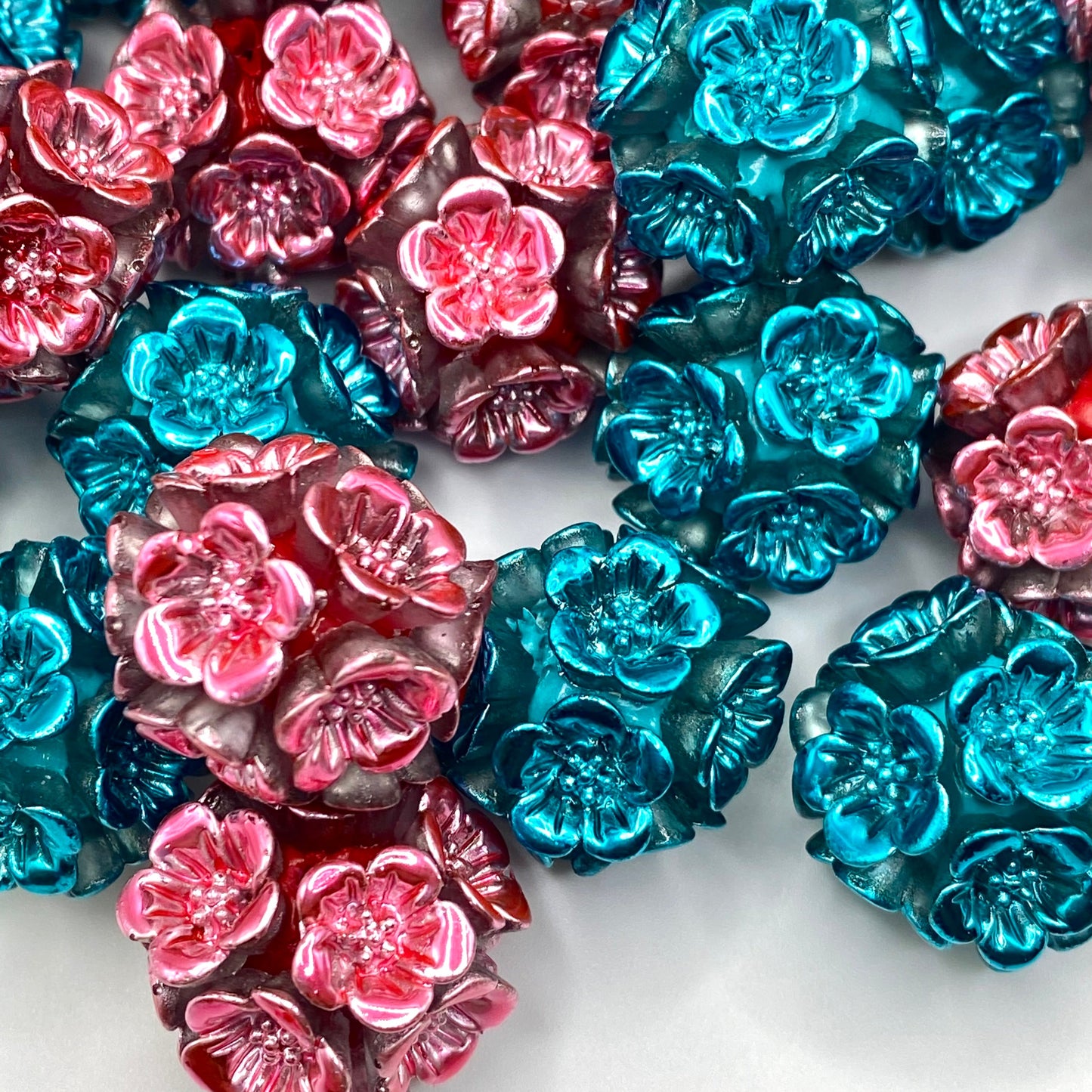 Flowers Don't Tell, They Show Fancy Beads