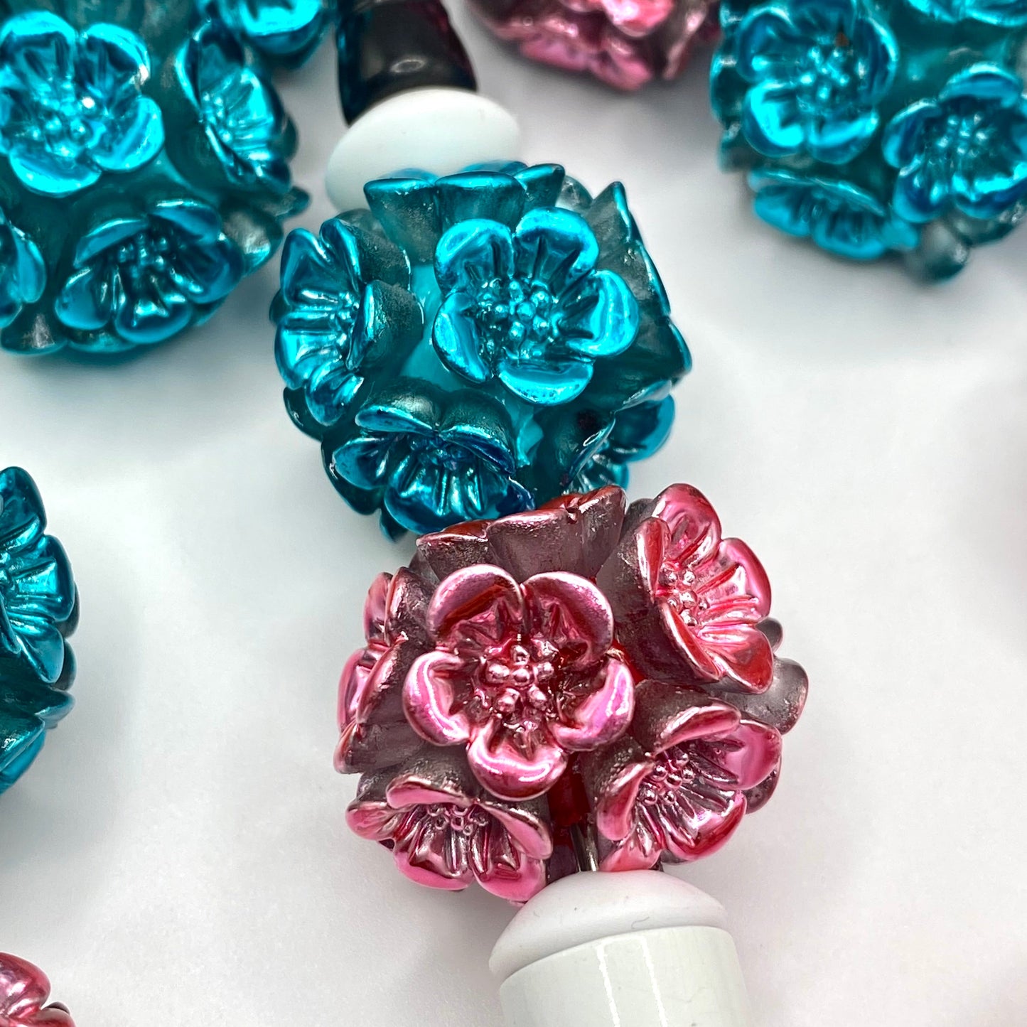 Flowers Don't Tell, They Show Fancy Beads