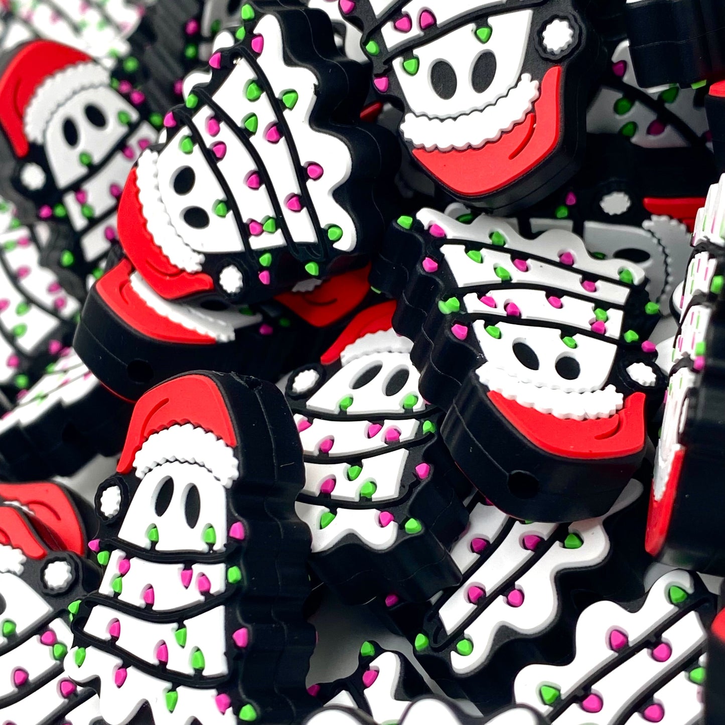 Ghost Don't Give a Boo Sheet Silicone Focal Beads