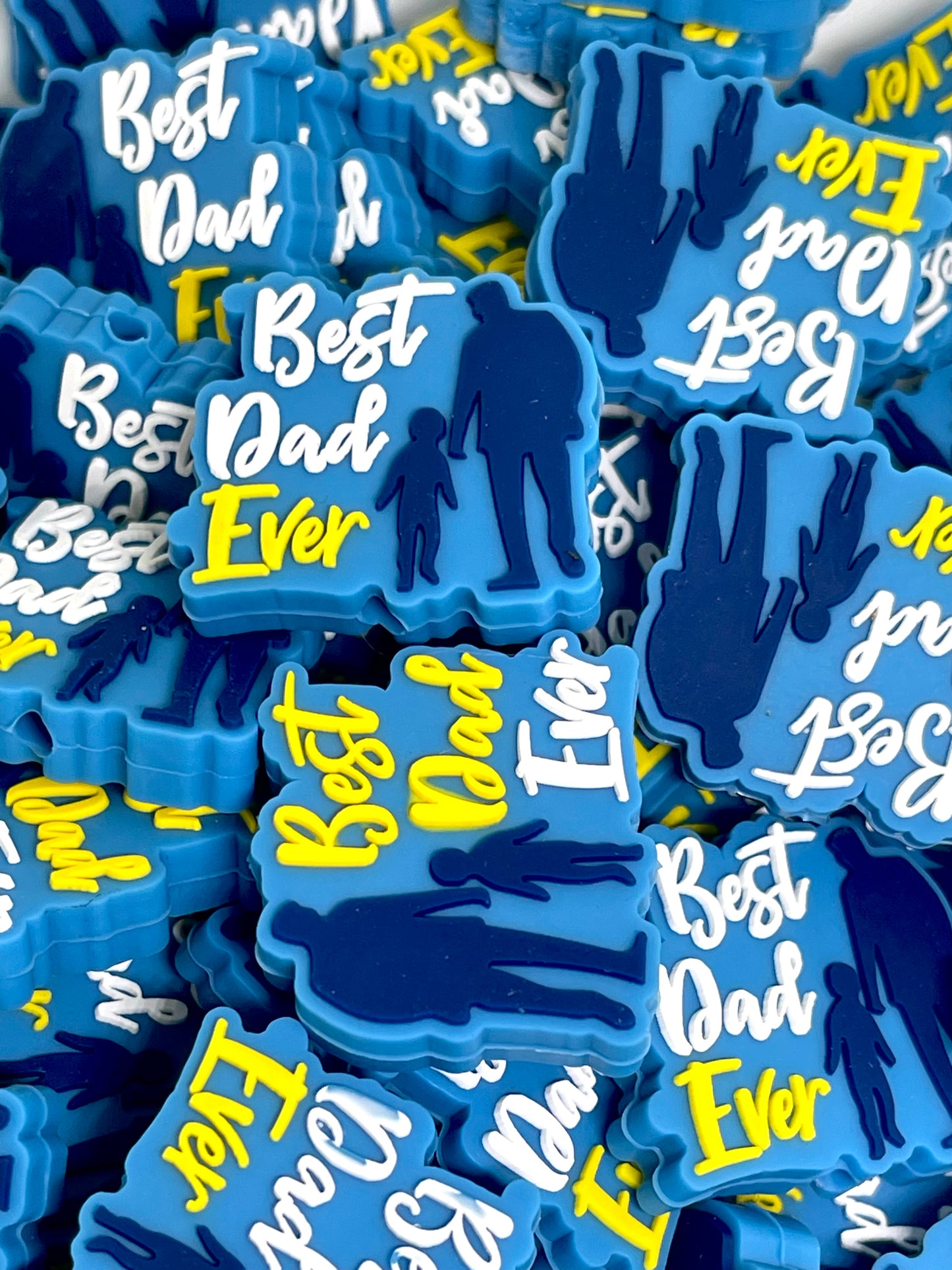 Best Dad Ever Focal Beads