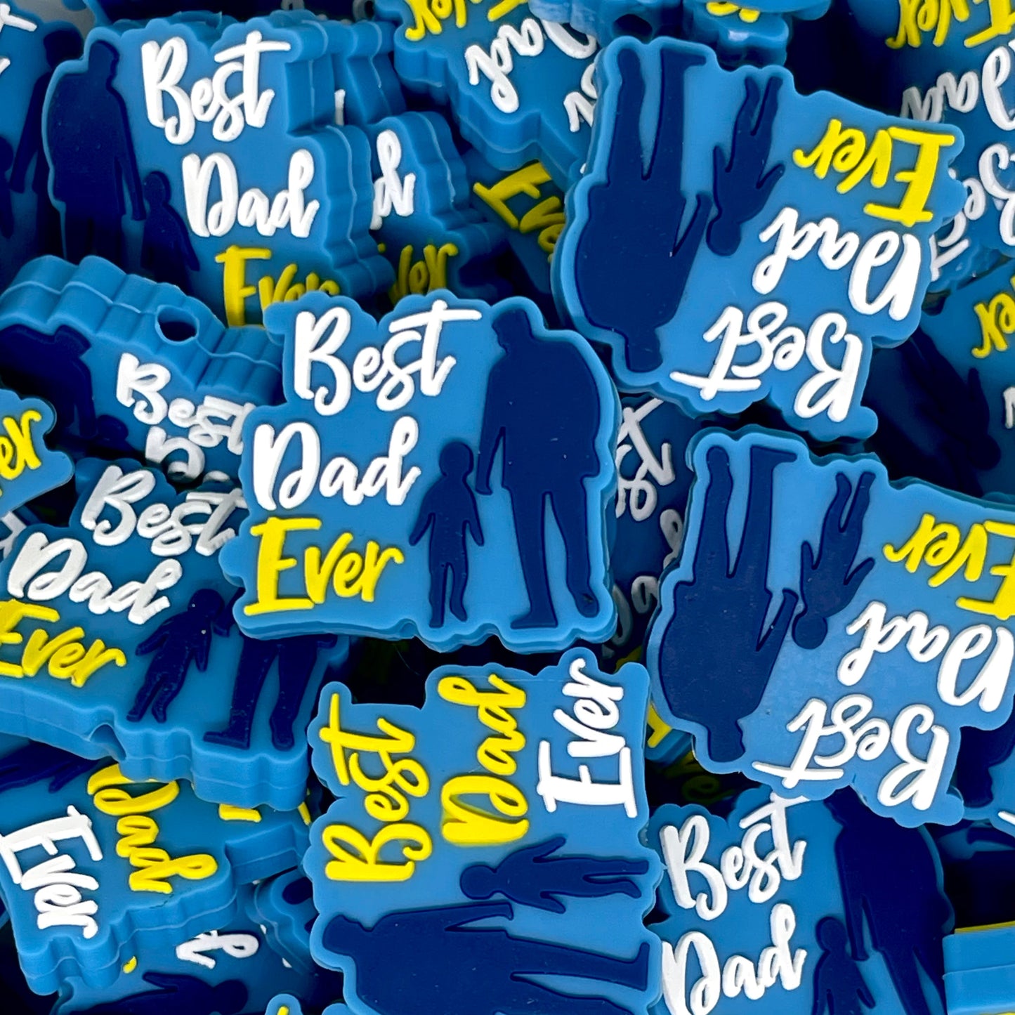 Best Dad Ever Focal Beads