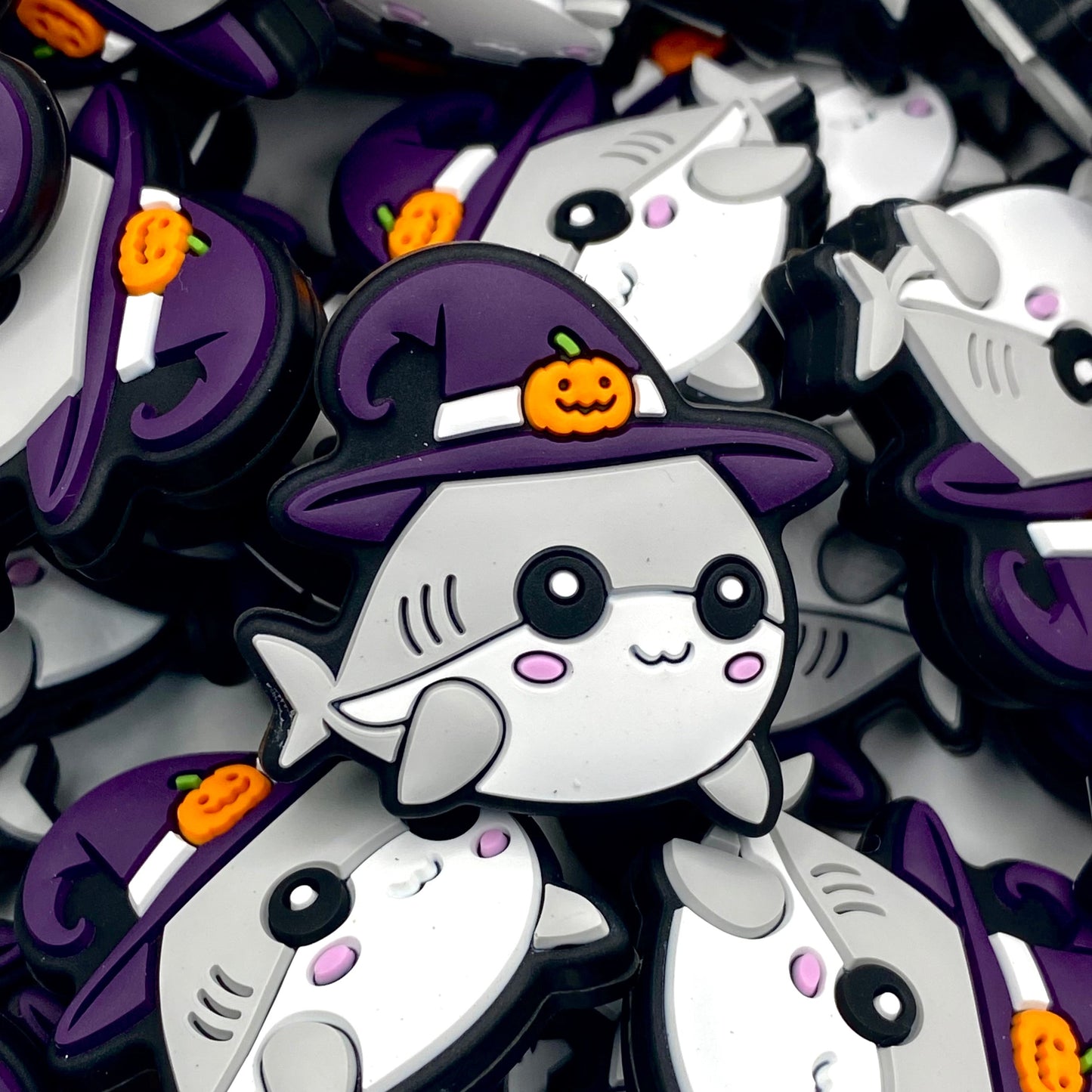 Witch Shark Silicone Focal Beads