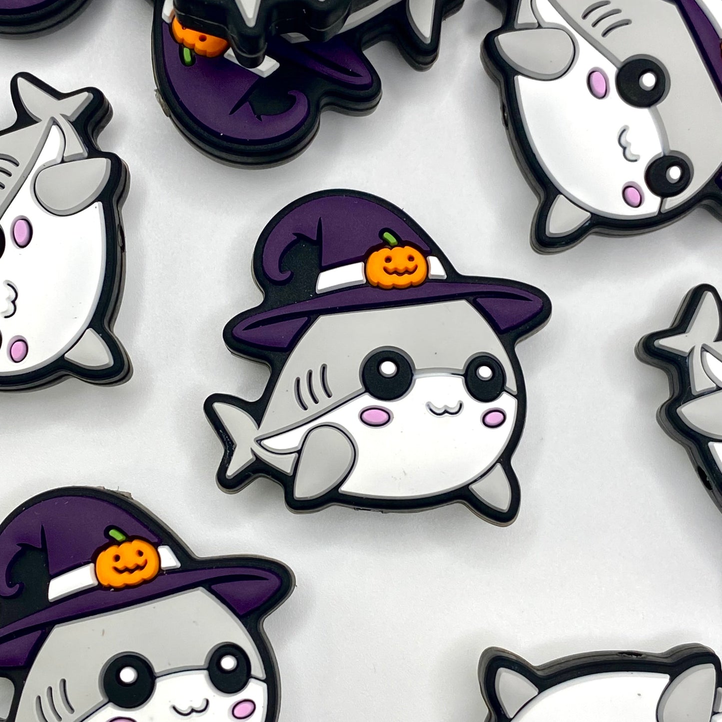Witch Shark Silicone Focal Beads