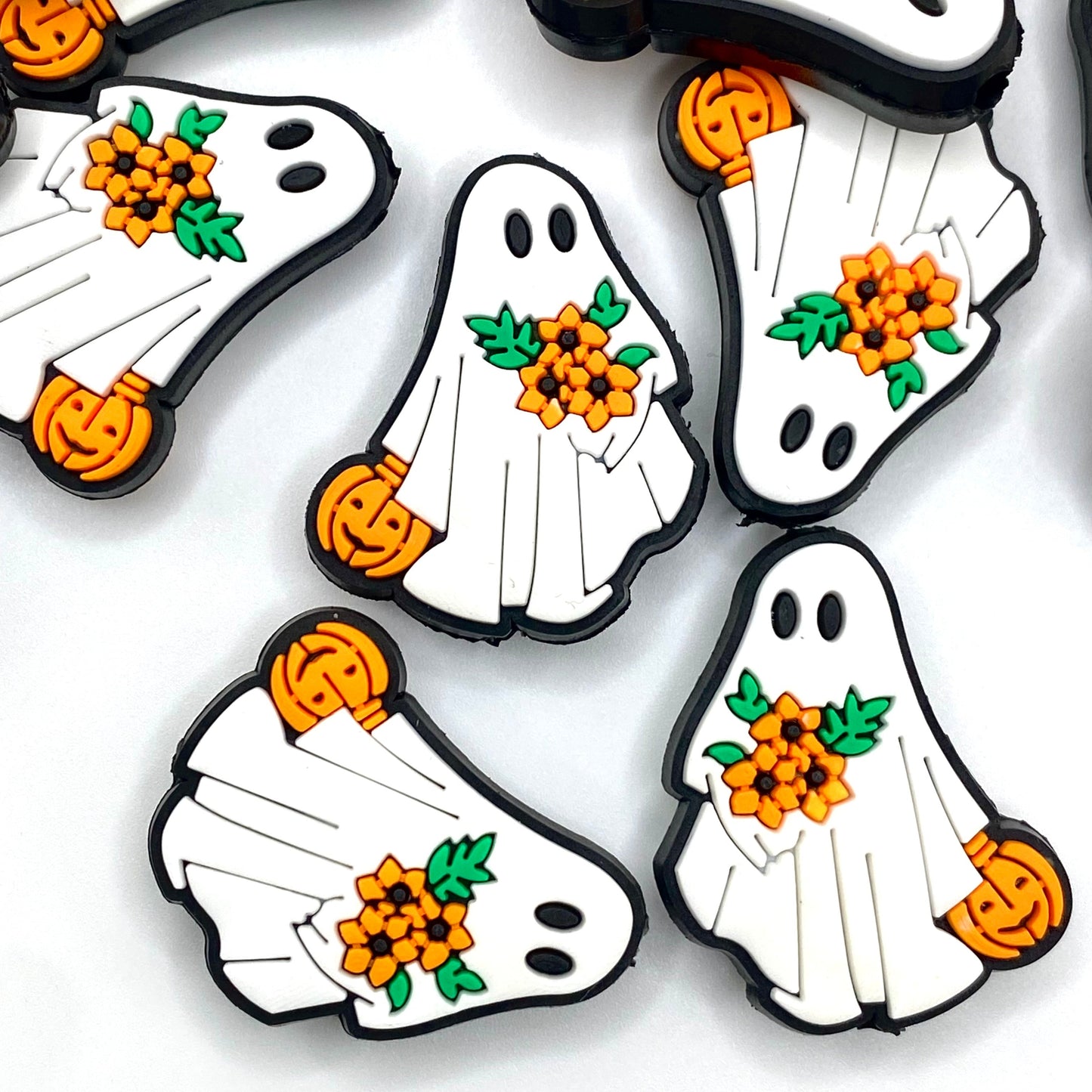 Boo Bouquet PVC Focal Beads