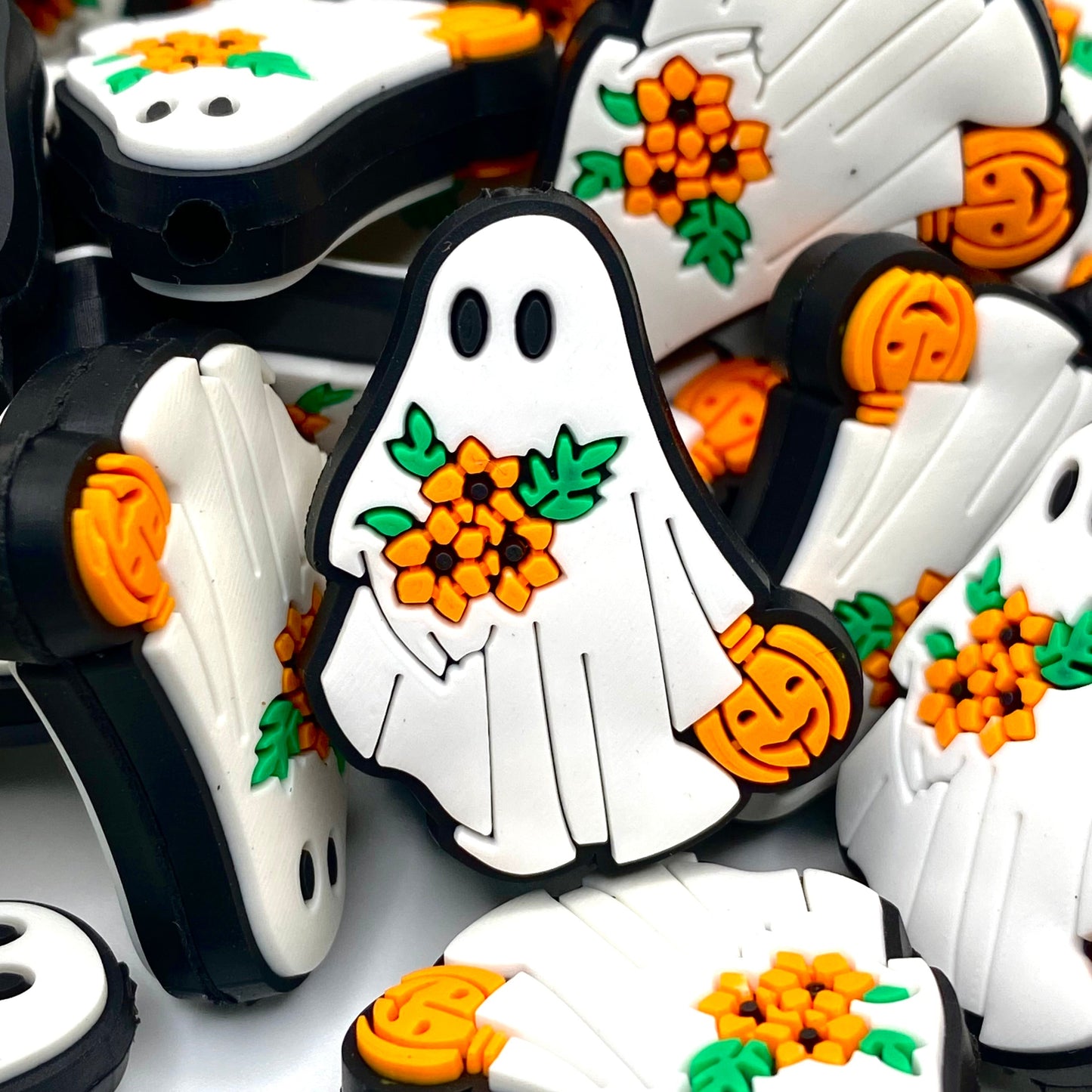Boo Bouquet PVC Focal Beads