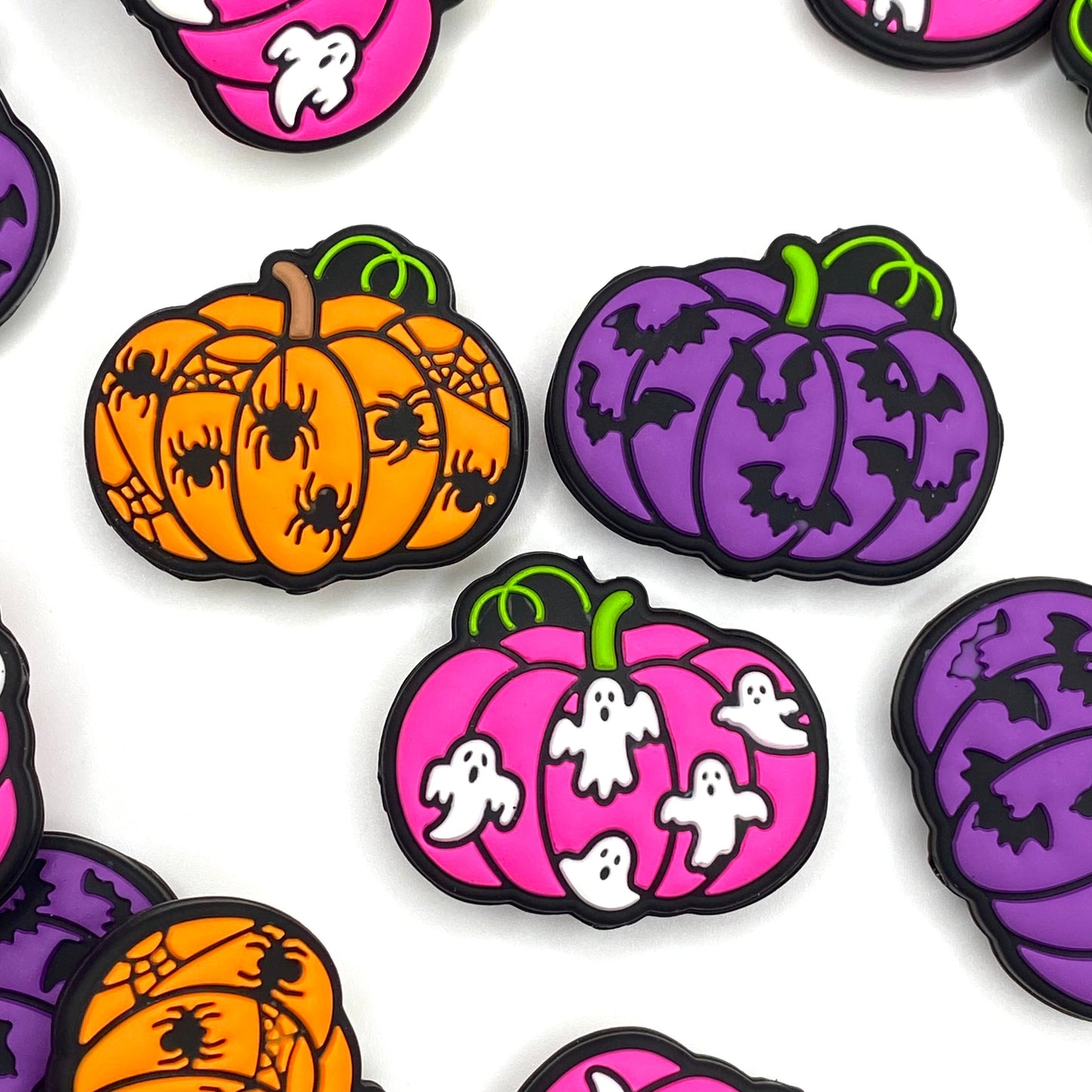 Gone Pumpkin Pickin Silicone Focal Beads