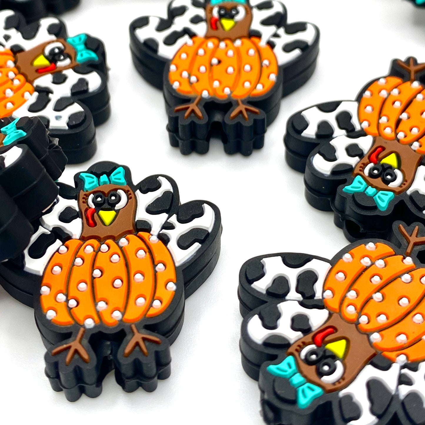 It's Turkey Time Silicone Focal Beads