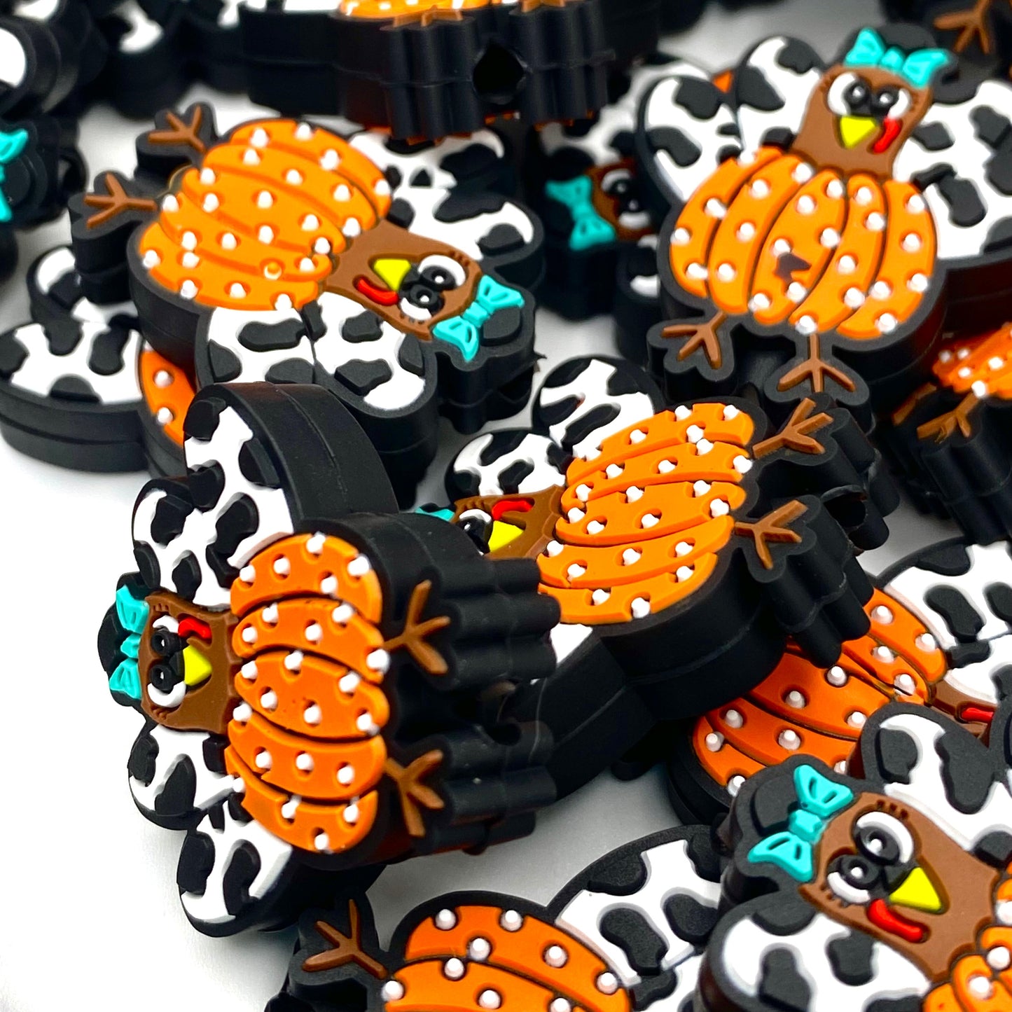 It's Turkey Time Silicone Focal Beads