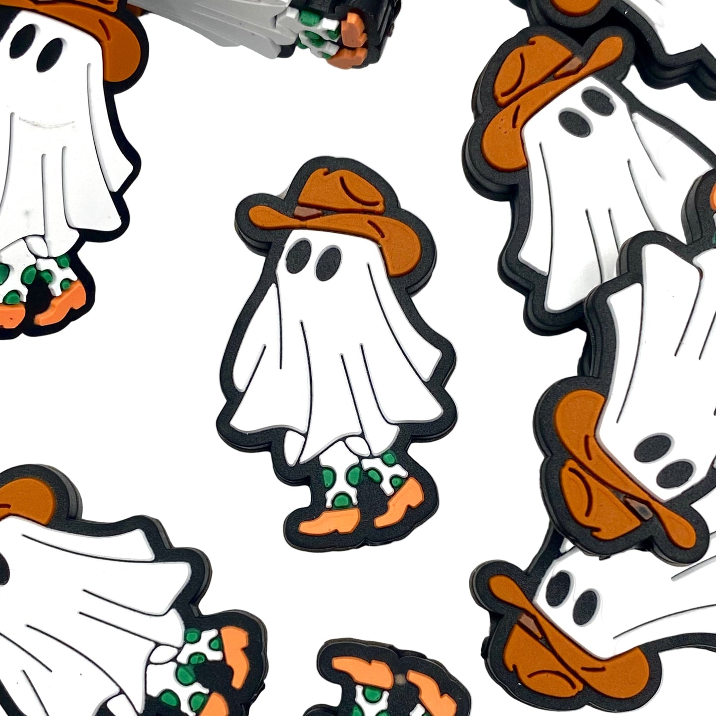 Boo Haw! Silicone Focal Beads