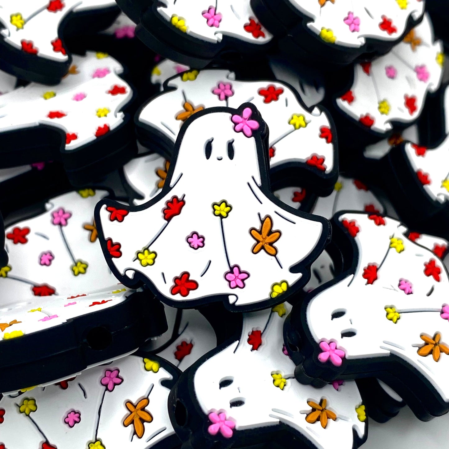 Feeling Cute Might Haunt You Later Silicone Focal Beads