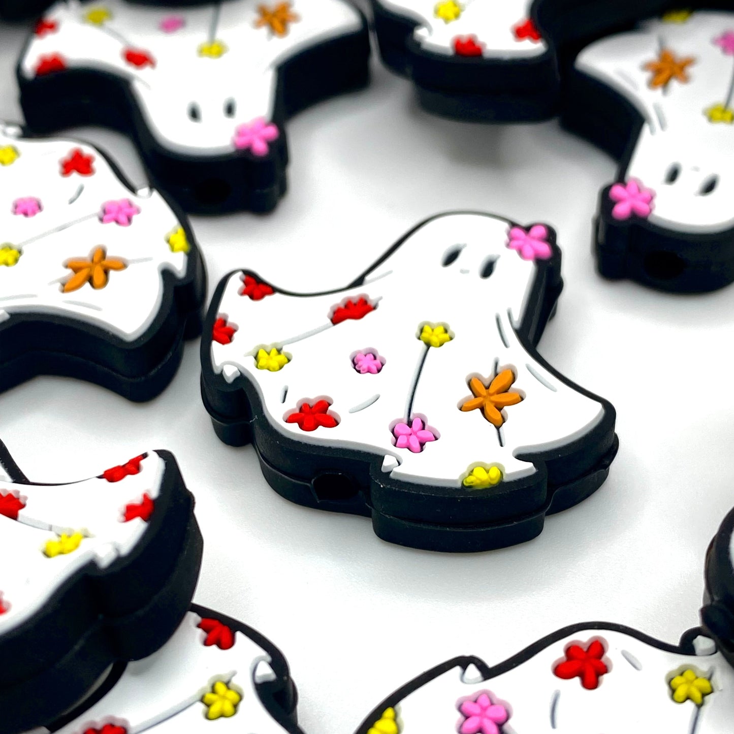 Feeling Cute Might Haunt You Later Silicone Focal Beads