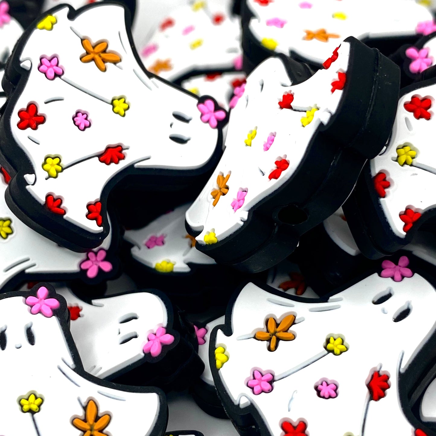 Feeling Cute Might Haunt You Later Silicone Focal Beads