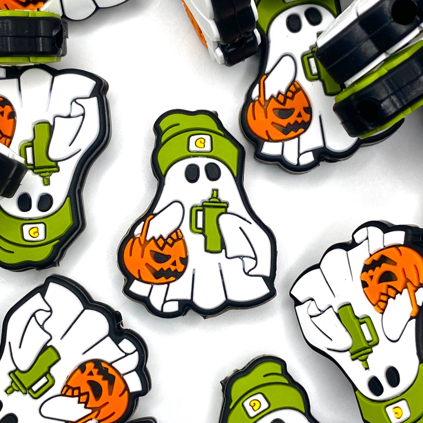 I'm Too Old For This Boo Sheet Silicone Focal Beads