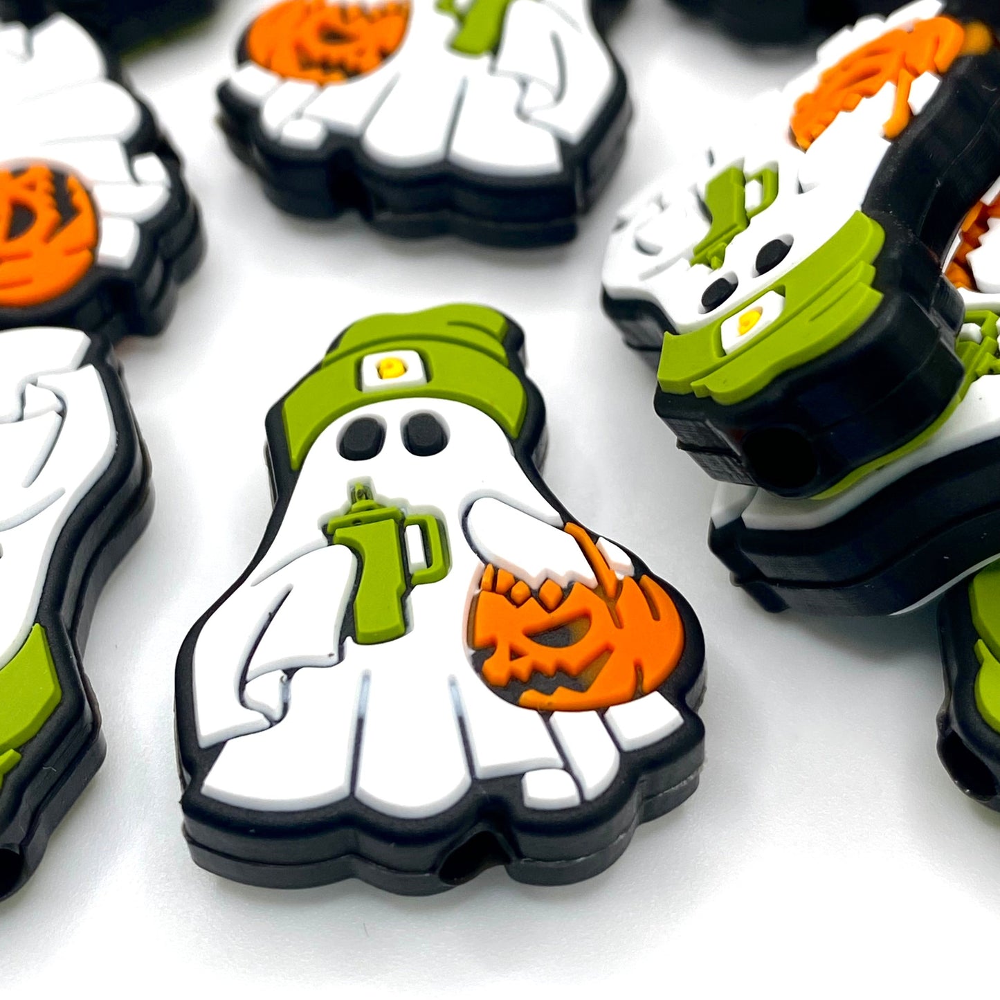 I'm Too Old For This Boo Sheet Silicone Focal Beads