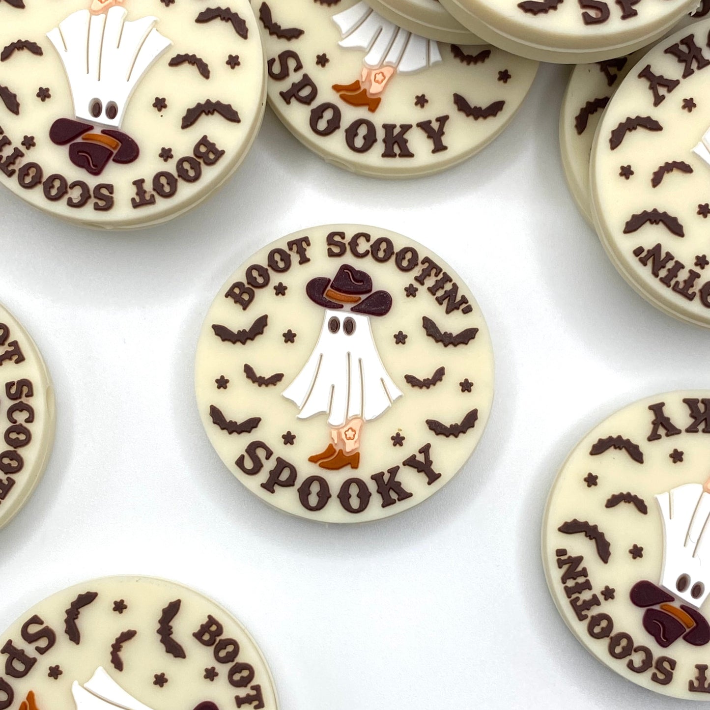 Boot Scootin Spooky Silicone Focal Beads