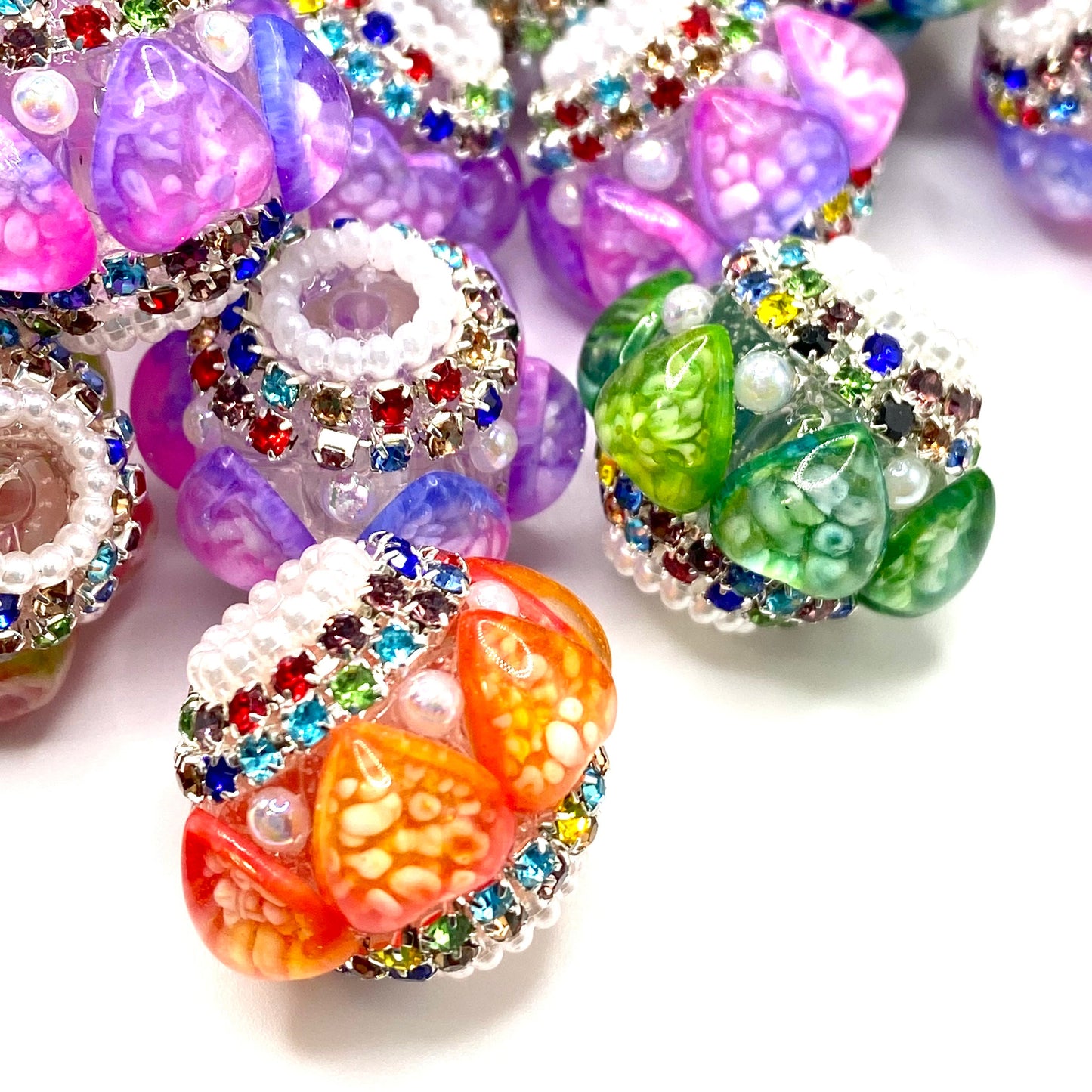 You're Not Invisible, You're Just a Hidden Gem Fancy Acrylic Beads