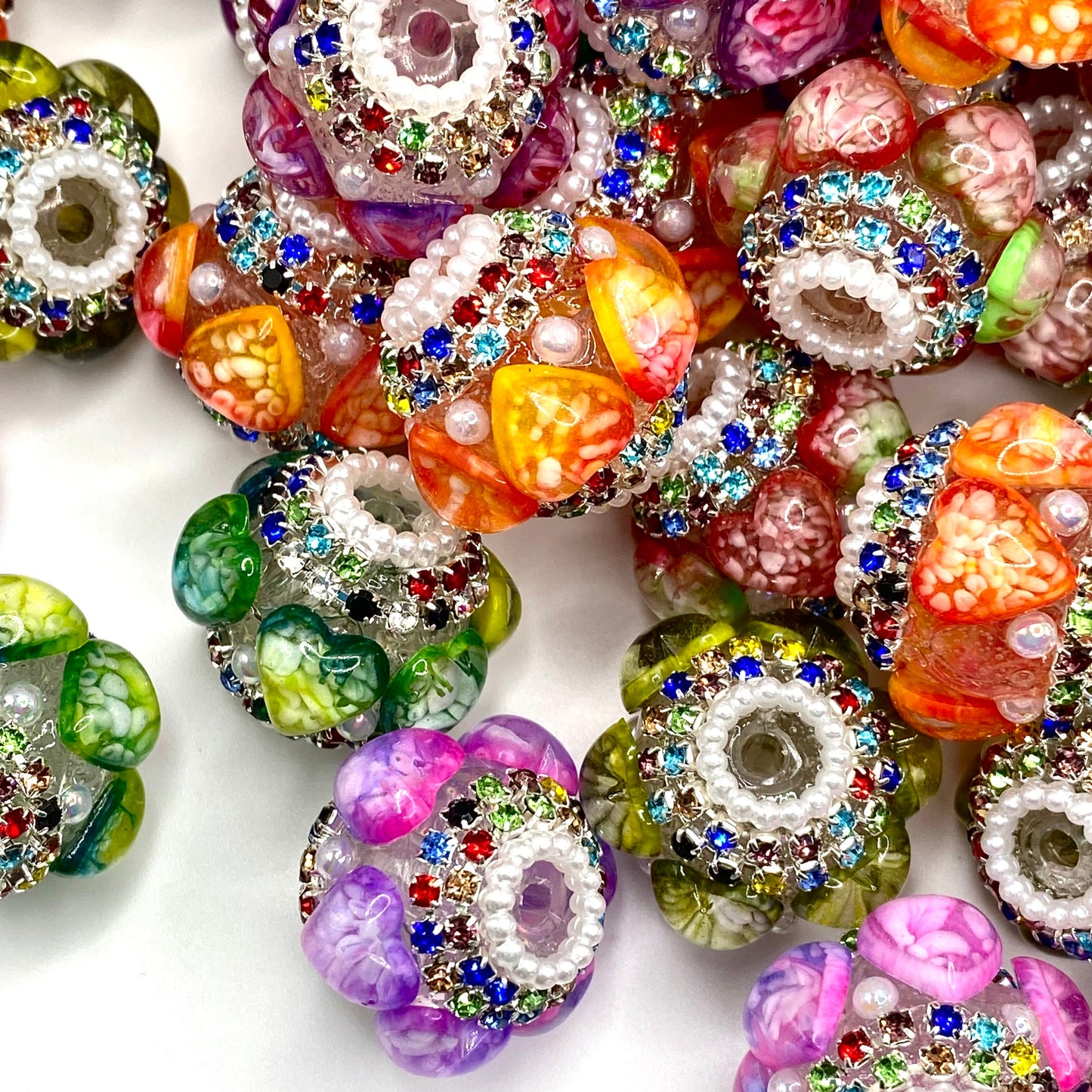 You're Not Invisible, You're Just a Hidden Gem Fancy Acrylic Beads