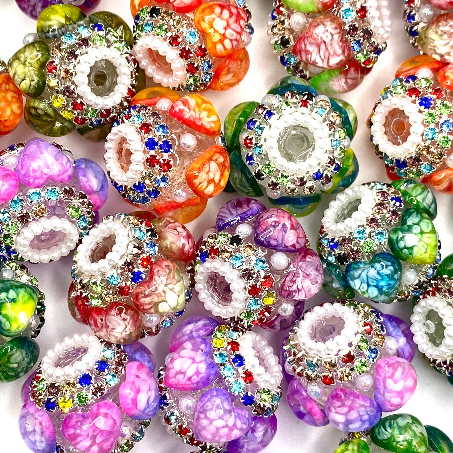 You're Not Invisible, You're Just a Hidden Gem Fancy Acrylic Beads