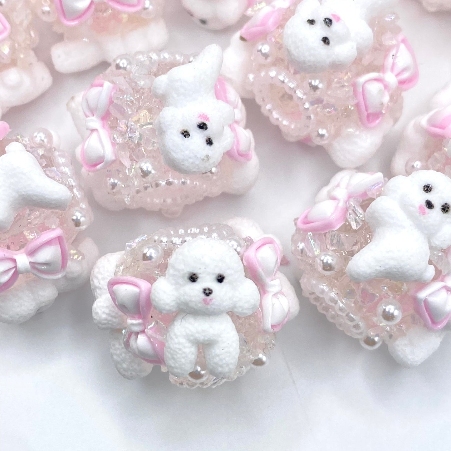 Life Is Better with Poodles Fancy Beads