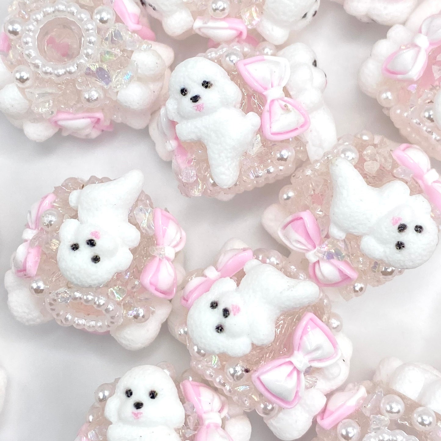 Life Is Better with Poodles Fancy Beads