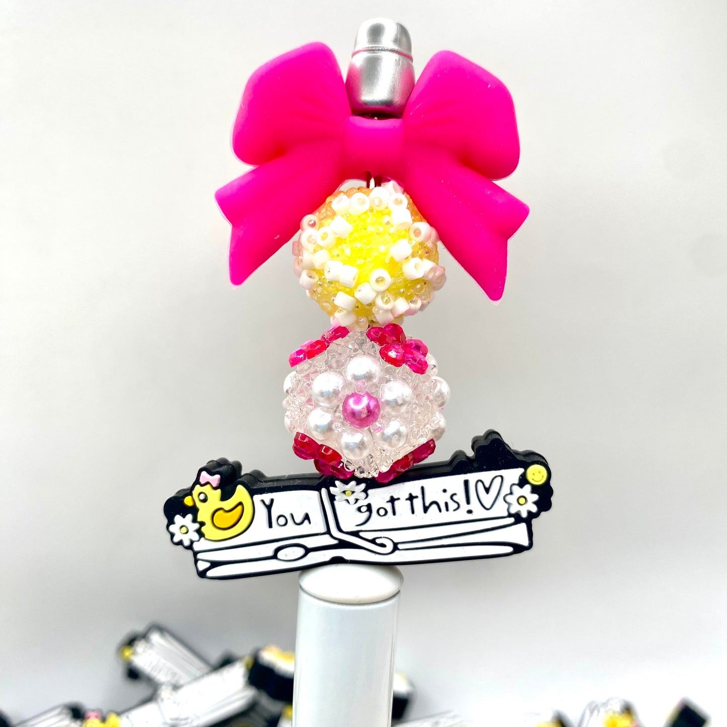 You Got This! Silicone Focal Beads - EXCLUSIVE