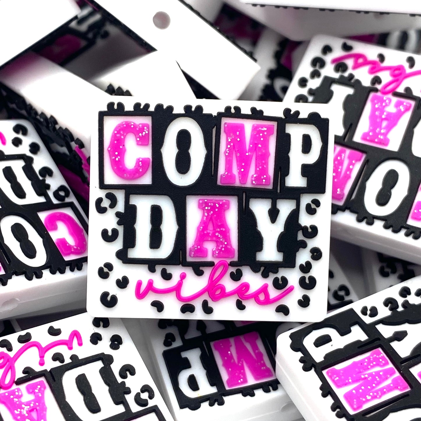 Comp Day Vibes Silicone Focal Beads - EXCLUSIVE