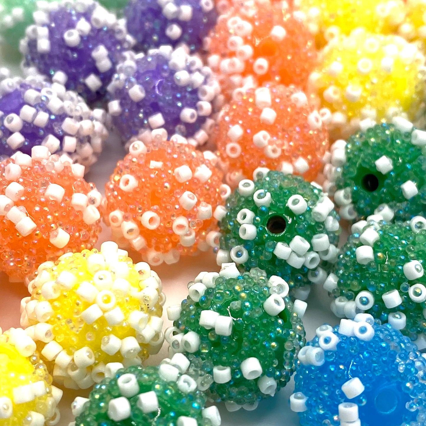 Give Me Some Sugar, Baby! Fancy Beads - 5pcs