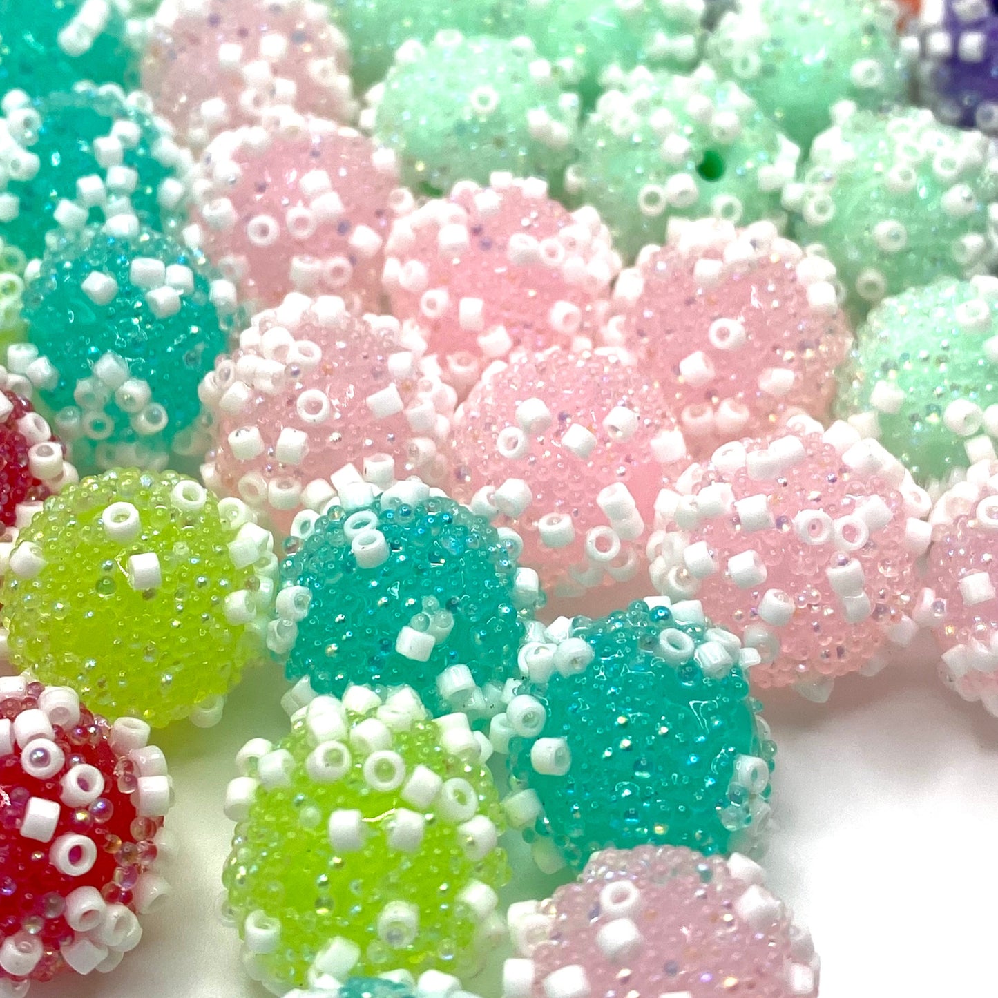 Give Me Some Sugar, Baby! Fancy Beads - 5pcs