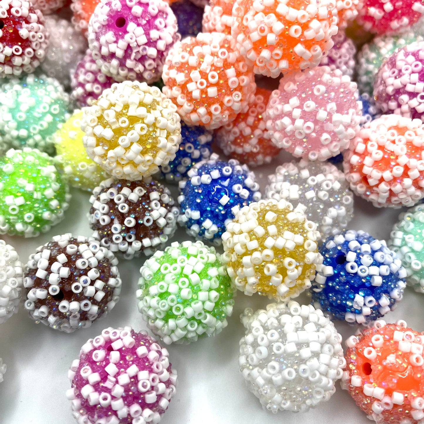 Give Me Some Sugar, Baby! Fancy Beads - 5pcs