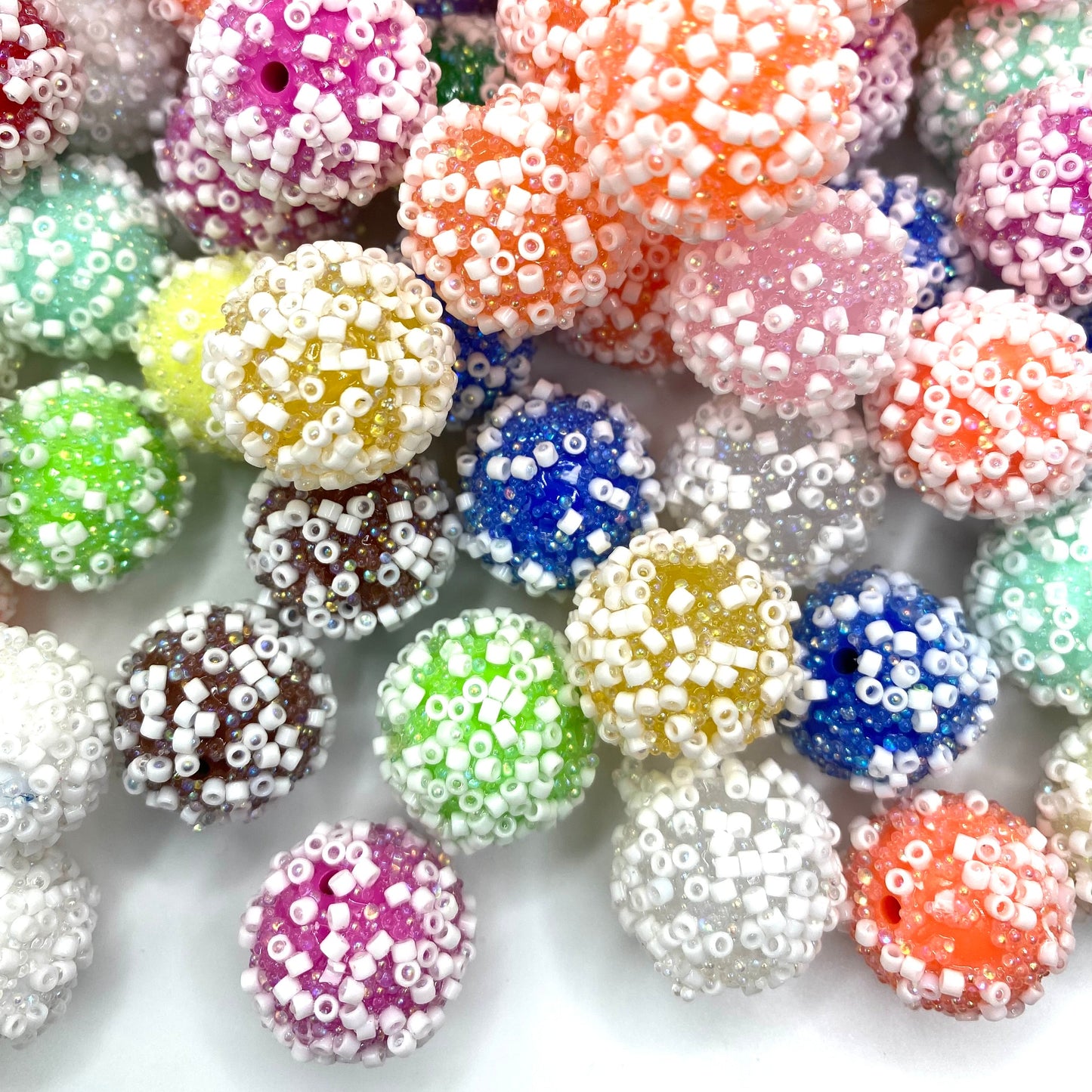 Give Me Some Sugar, Baby! Fancy Beads - 5pcs