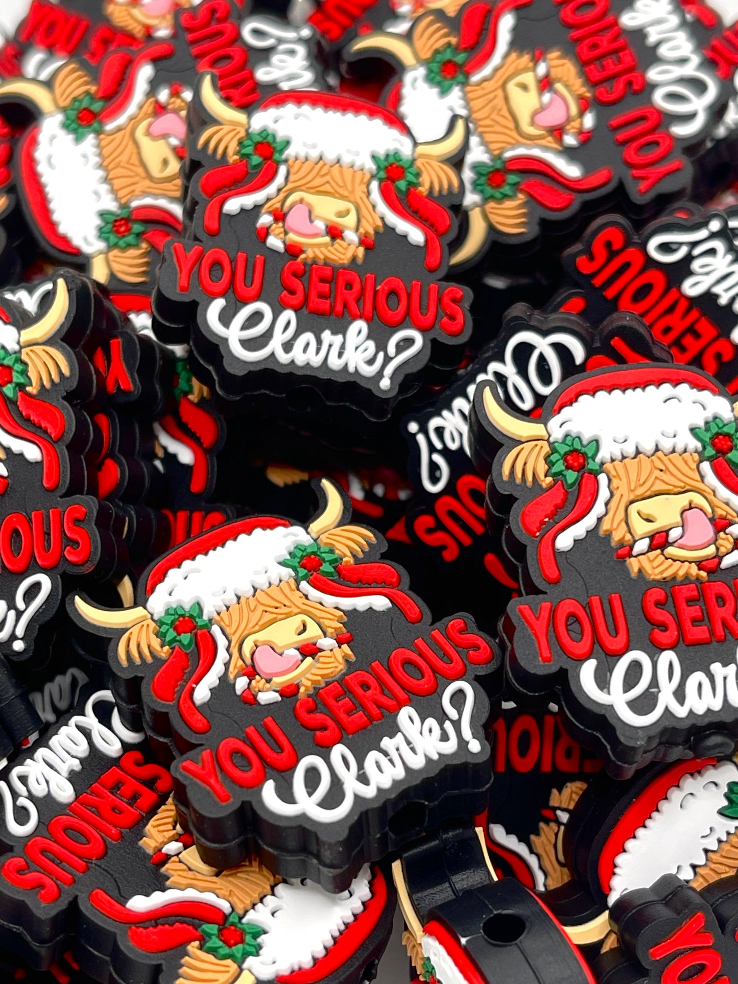 You Serious Clark Silicone Focal Beads