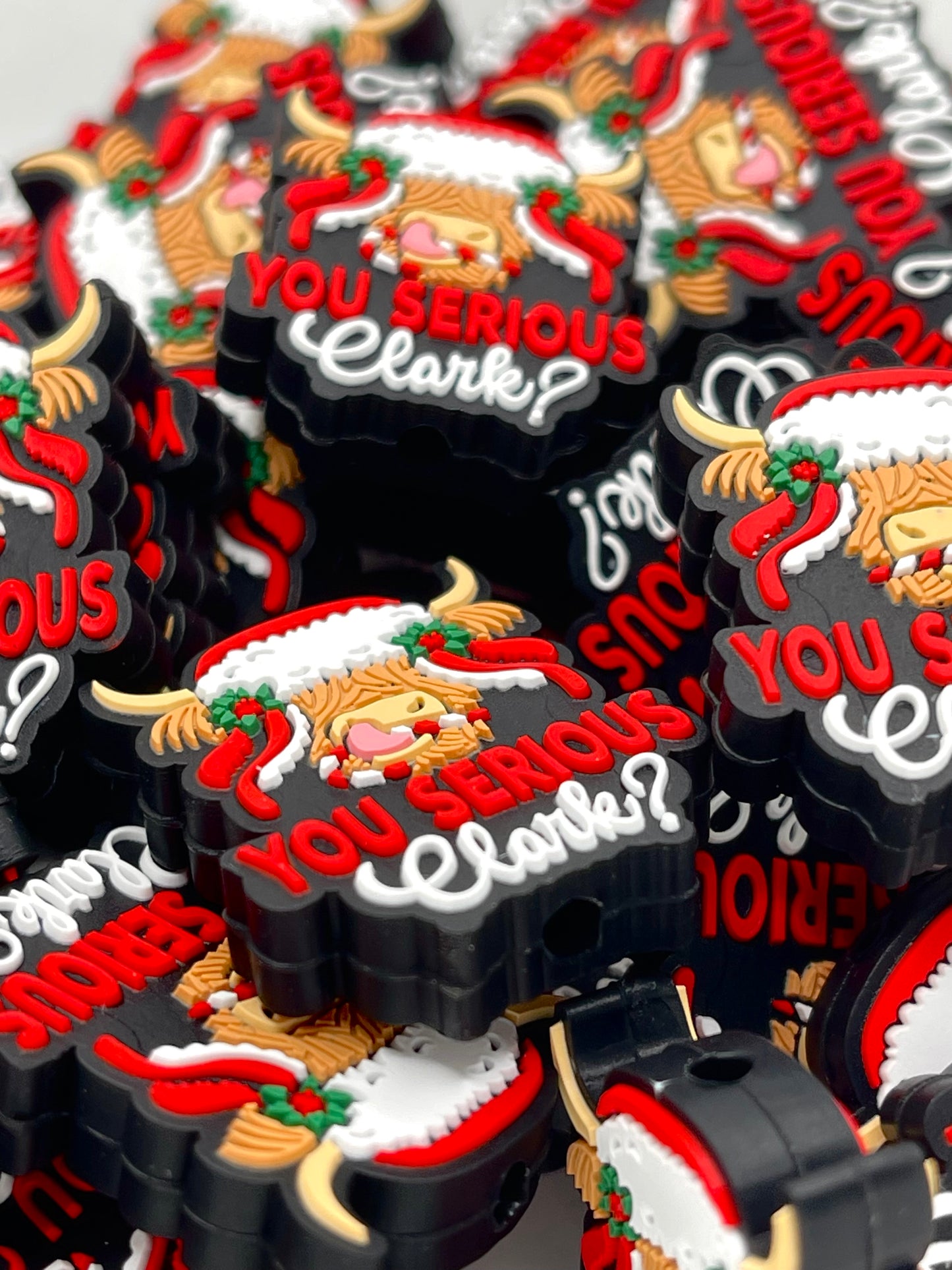 You Serious Clark Silicone Focal Beads