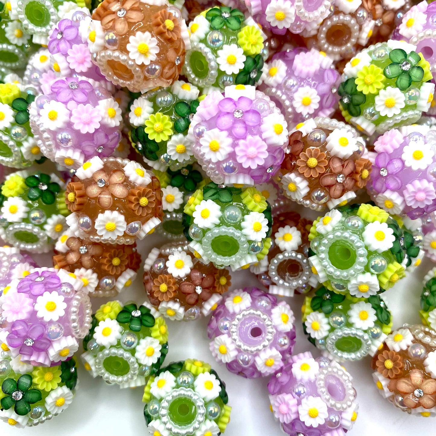 Let Your Soul Blossom Fancy Flower Beads
